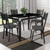 Conjunto Mesa Malva 4 Cadeiras -A.0.75 X L.0.68 X P. 0.91