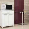 Balcão de cozinha Girassol 2 portas – Branco A.0,84 L. 0,68 P.0,45