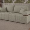 Sofa Box Alegre  Cores Variadas 2 Mod. L.2,00 X 2=1,00 A. 0,95 Braço 0,20 P.0,81.