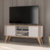 Bancada  / Vitta Frade 2PTS A. 0,68 L. 1,50 P. 0,38 TV65"Off White/Matte.