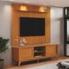 Rack King com Painel Avant 75″ – Cedro