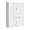 Roupeiro San Marino Milano 6Pts 2Gvts A.1,75 L. 1,28 P.0,38 Cores Variados.