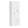 Roupeiro Isis 3Pts 2Gvts A, 1,75 L.0,70 P.0,38 Cores Variadas.