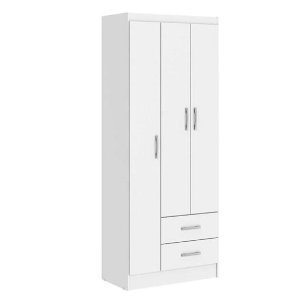Roupeiro Isis 3Pts 2Gvts A, 1,75 L.0,70 P.0,38 Cores Variadas.