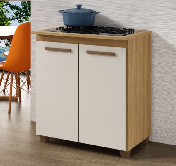 Cook Top Balcão Fox 78 4 Bocas Recorte 63,5 x 35 a. 0,93 L.0,78 p.0,50 Cores Variádas