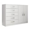 Bm Comoda Miracema 5Gvtas C/ Sap. 2Ptas Cores Variadas - A.0.92-L.1.20- P.0.43