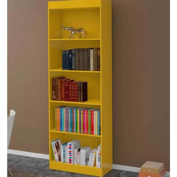 Livreiro Clara   Alt.1,82 Larg.060  Prof 0,30  Cor Amarelo