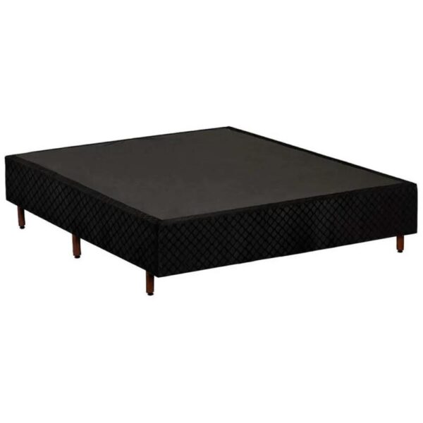 Lisa Base Casal Polar  Somier A.0,25 x L.1,38 X P.1,88 Preto.