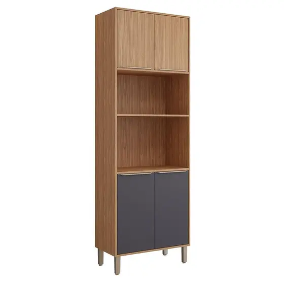 Paneleiro Divina Dupla  – 04 Pts C/Nicho 100% MDF – A.2,24-L.0,70-P,0.47