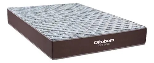 Esp. Ortobom Colchão Casal Fit D33 1,38x1,88x0,17