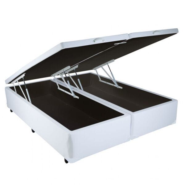 Baú Base Bau Casal Bipartida 0,69x1.88x0.40 Cores Variados.