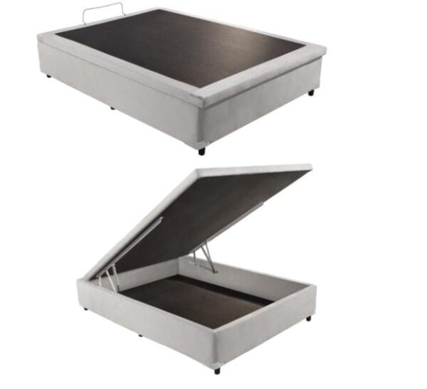 Baú  Base Baú Casal 138x188x40 G1 Cores Variadas